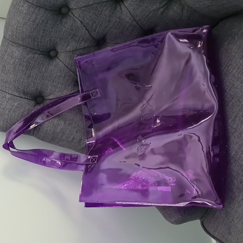 Thick jelly plastic roxy bag beach bag - Picture 2 of 6